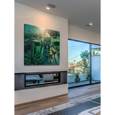 1 Piece Wrapped Canvas Wall Art