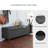 Allure Polyester Upholstered Storage Bench