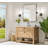 Parren Beveled Adjustable Mirror with Aluminum Frame-2057487968-2076155352