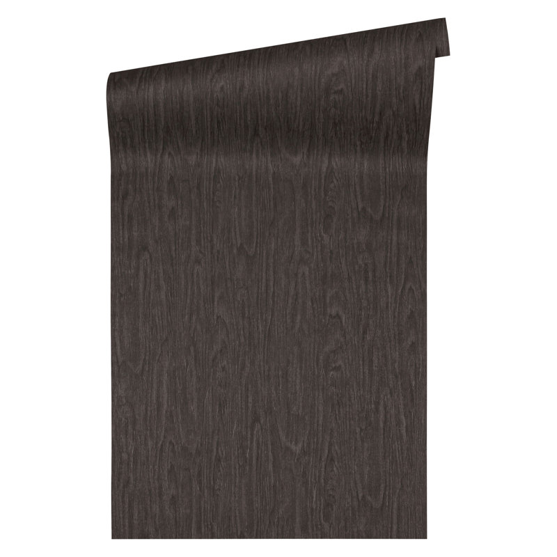 Averie 10.05m x 70cm Matte Wallpaper Roll, Grey/anthracite
