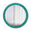 Huldar Glass Flat Wall Mirror