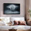 «Dark Forest Moonlight Wall Art»-412861899