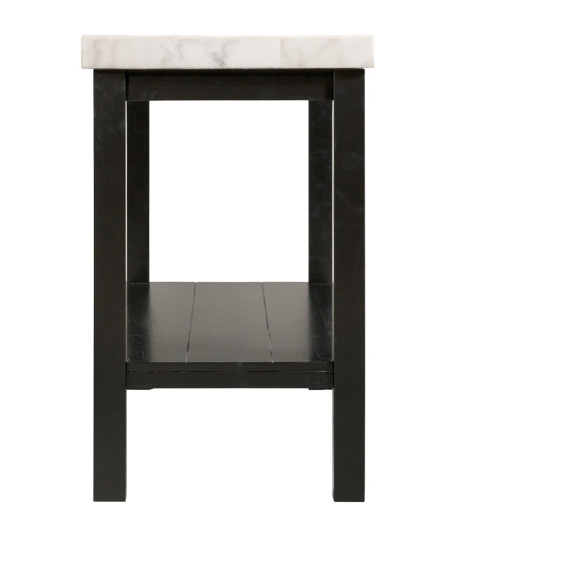 Benniton 48'' Marble Top Console Table