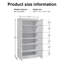 Armoire de cuisine 62 po H x 31 po Farmhouse avec portes en rotin et étagère de rangement réglable-627851060