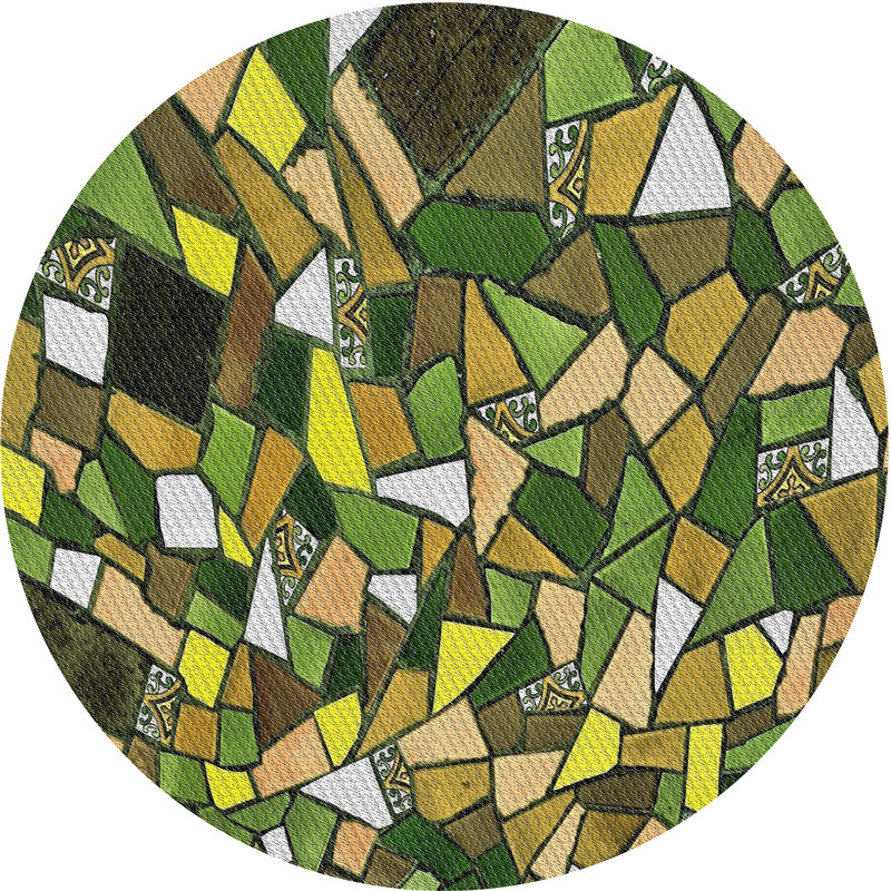 Tapis vert Svalin, Rond 5 pi