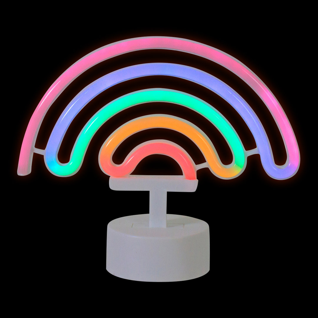 8" Neon Style LED Multi-Color Rainbow Light Northlight Seasonal
