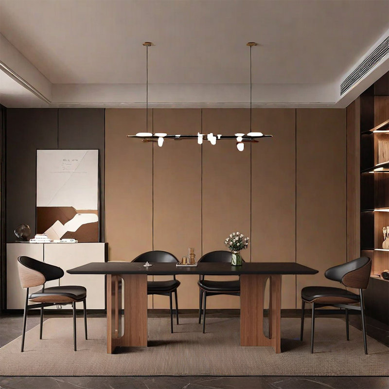 Ensemble de salle à manger Luxury, H 29,5 po x L 78,7 po x l 35,4 po