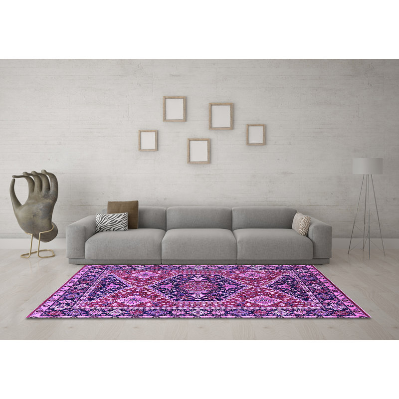 Oriental Indoor Rug, Round 5'