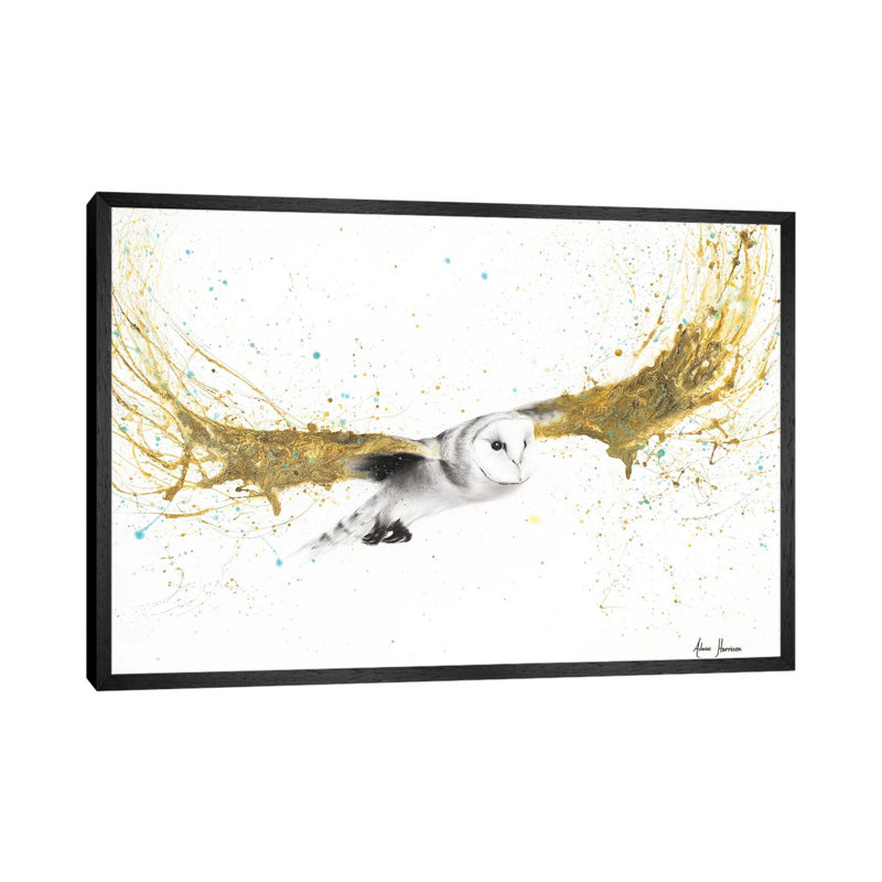 Night Adventurer by Ashvin Harrison - Print on Canvas, Black Framed, 101.6 cm H x 66.04 cm W