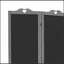 Paravent pliable 4 panneaux avec tableau noir, panneaux d'intimité autoportants de 5,5 pi de hauteur pour chambre à coucher ou bureau-114459960
