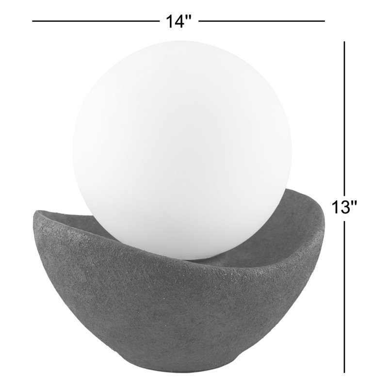 Lampe de table Emberlyn, Blanc