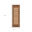 Tapis de couloir oriental beige et brun 18 '