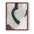 Red Single Picture Framed