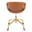 Chaise de bureau contemporaine à hauteur réglable et pivotante à 360 degrés-129597274