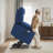 Latise Wide Power Recliner Lift Chair with Extended Footrest, Faux Leather-2139314044