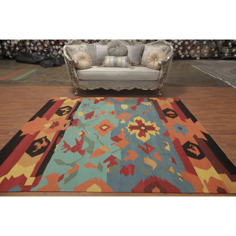 Tapis kilim 8 pi 8 po