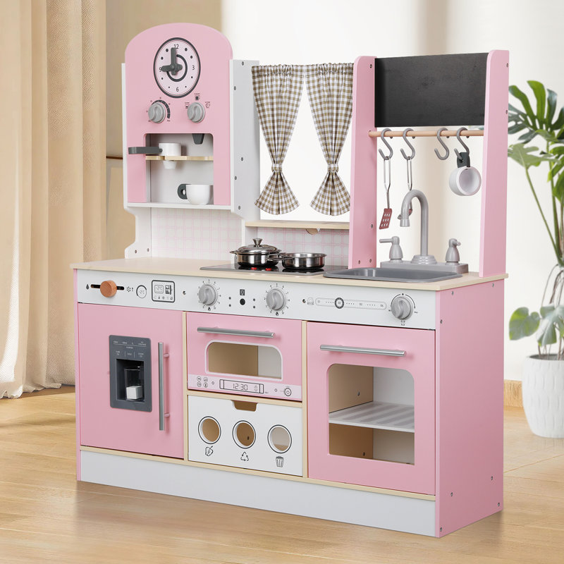 Ensembles de cuisine Edubebo Play - rose, Pink
