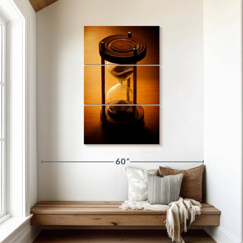 Kerner Hourglass Timer, 45" H x 28" W
