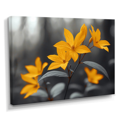 Fleur de cerisier jaune et jaune III