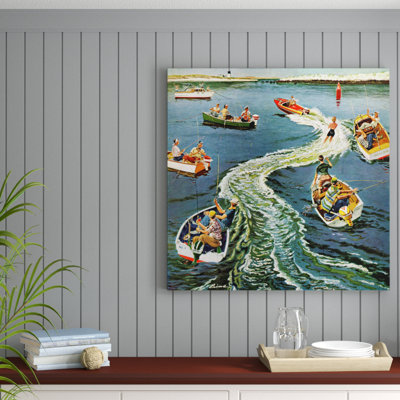 «Faire un réveil», reproduction d'art sur toile tendue