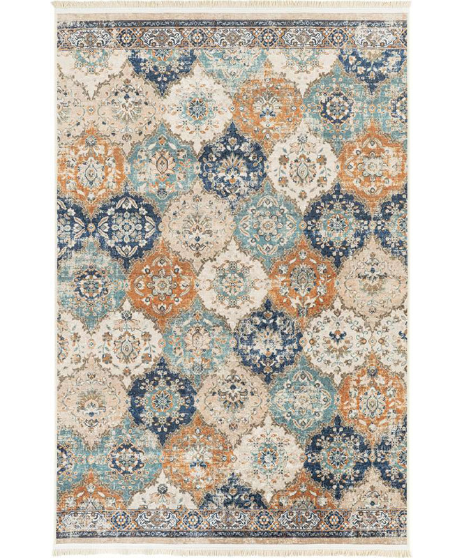 Tapis antidérapant Alfa, Rectangle 4 pi 11 po x 7 pi 6 po