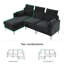 Canapé modulaire en L 3 pièces 89 po Chenille-872030532