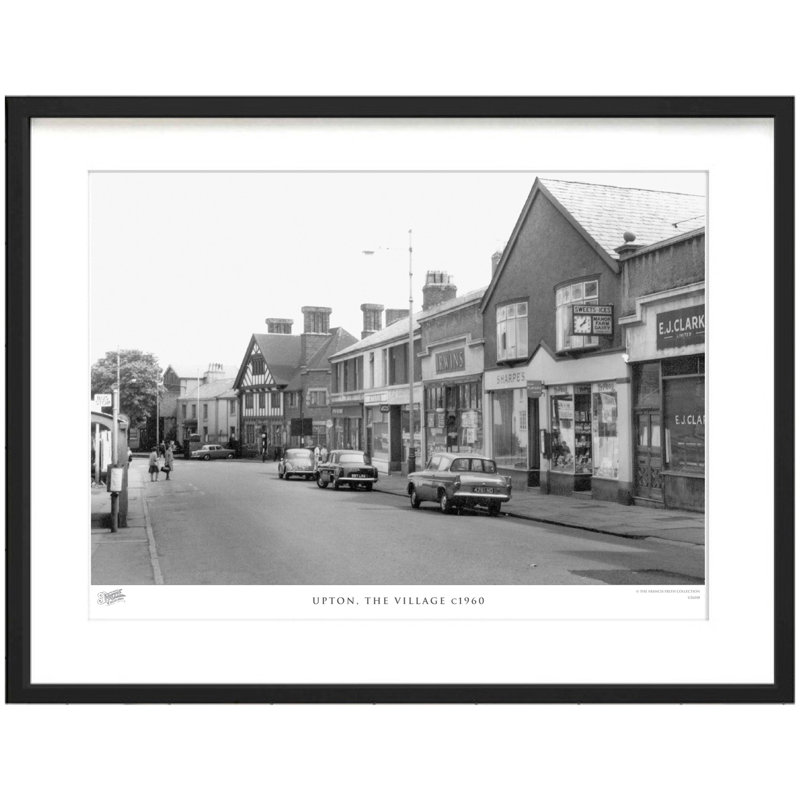 Upton, The Village C1960 by Francis Frith - Single Picture Frame Print, 28cm H x 36cm W x 2.3cm D