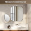 Miroir mural de salle de bain Kellett-31346789-31346790