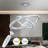 3 - Light Dimmable LED Chandelier