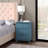 Versatile Transitional Nightstand With Three Drawers-498450175
