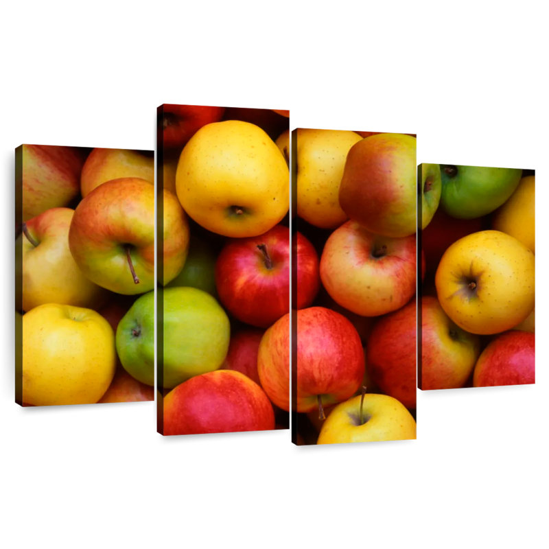 Yarlin Pile Of Apples, 22" H x 36" W