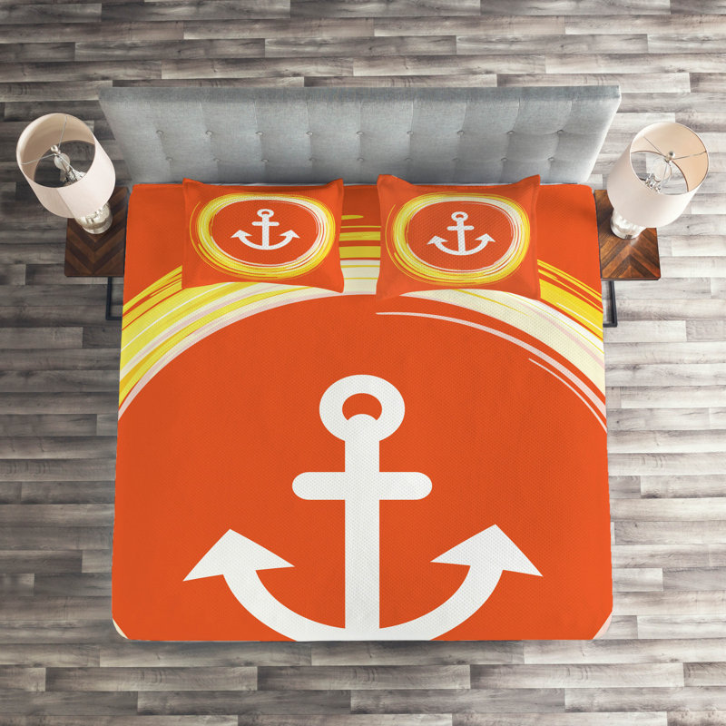 Coastal Polyester Coverlet
