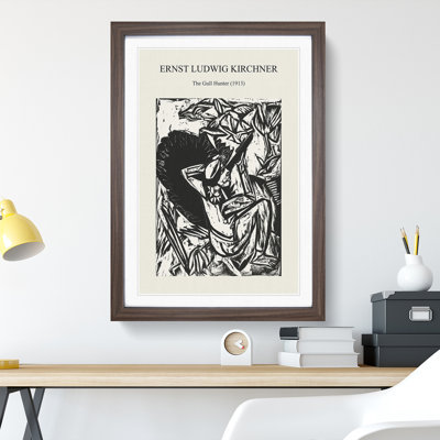 The Gull Hunter by Ernst Ludwig Kirchner - Picture Frame Painting