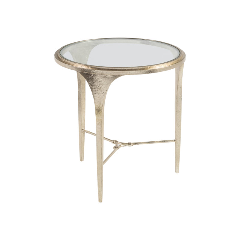 Porto End Table, Champagne