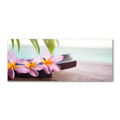 Plumeria - Wrapped Canvas Print