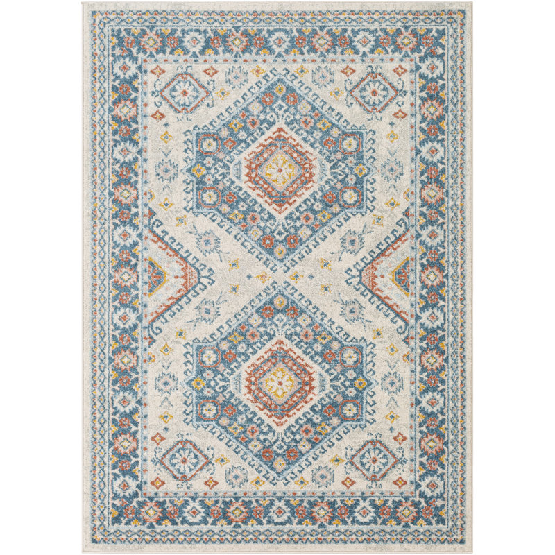 Gorney Oriental Indoor Rug, Rectangle 5'3" x 7'3"