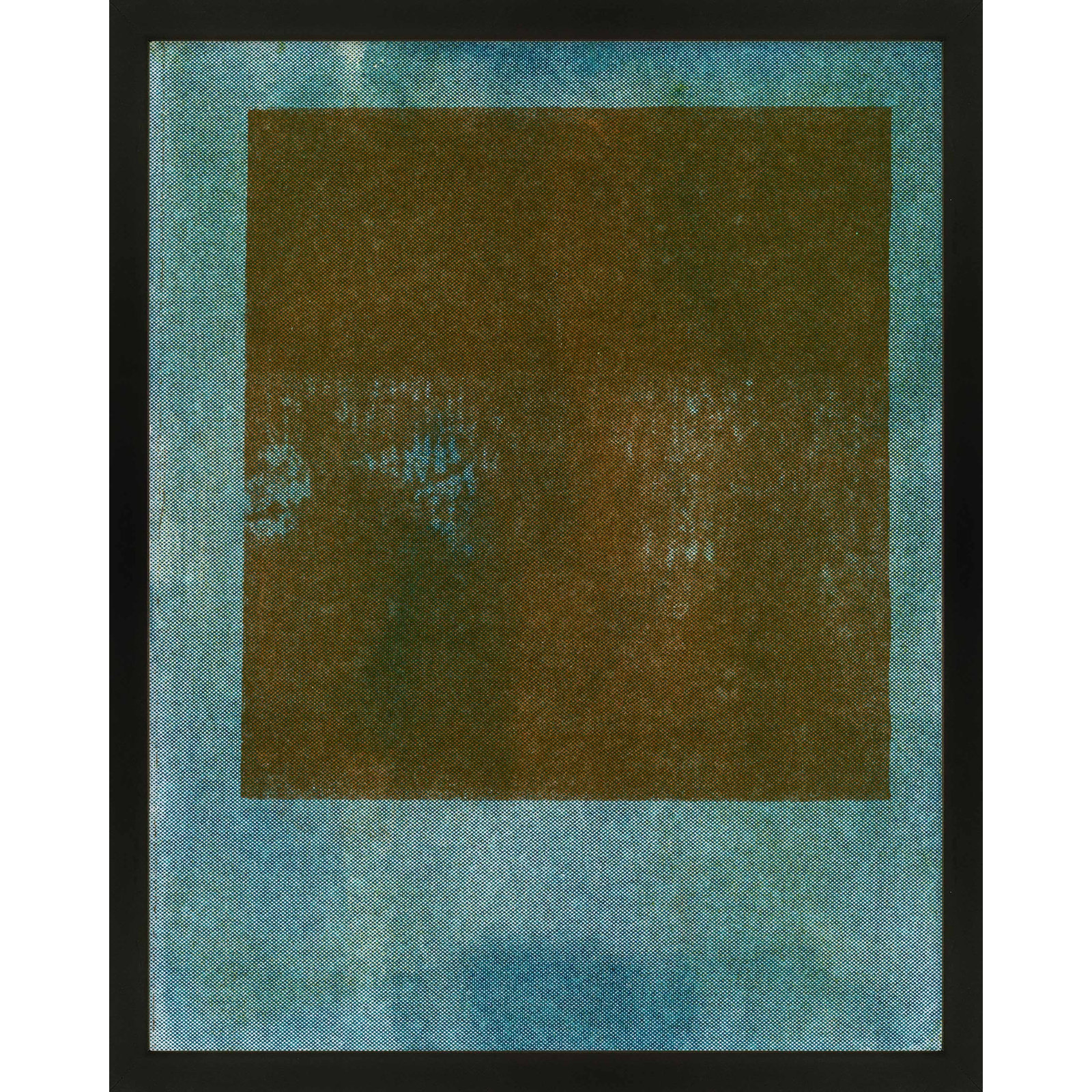 Spirulina by Mo Neuharth - Framed Wall Art, 38" H x 30" W, Framed Print without Mat, Black