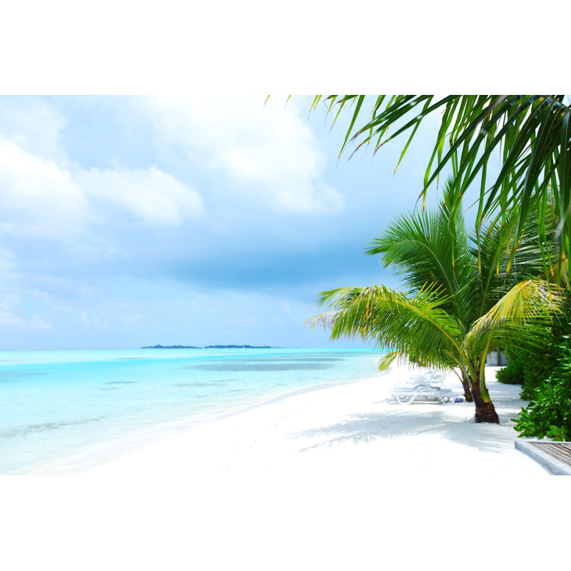 Tropical Island - Wrapped Canvas Print, 51cm H x 76cm W x 3.8cm D