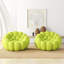 Fauteuil d'appoint rembourré en forme de citrouille 48,43 po Kayi (ensemble de 2), aucun assemblage requis-112510840