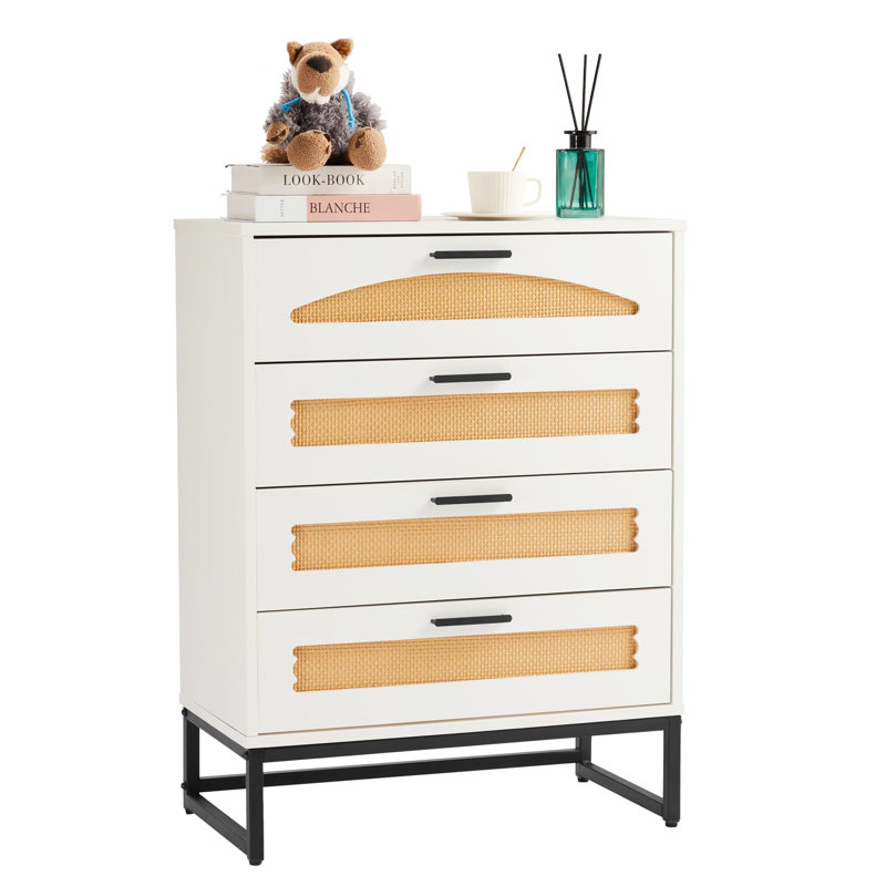 65 cm W Chest of 4 Drawers