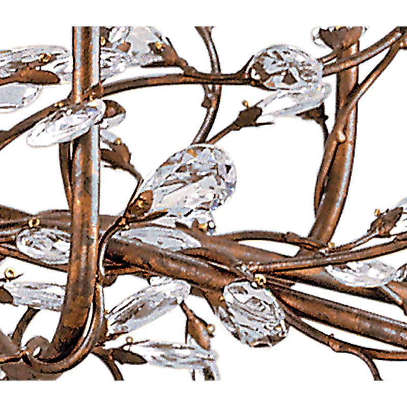 Crystal Bud 8 - Light Chandelier, Cupertino