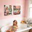 Bathroom Leopard Wall Art 30x40cm