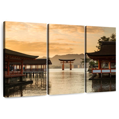 Famous Itsukushima Shrine