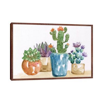 Summer Succulents II - Painting on Canvas