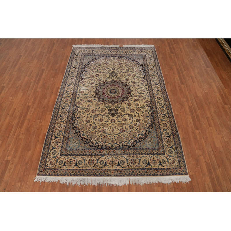 Tapis traditionnel en laine antique 7 x 10