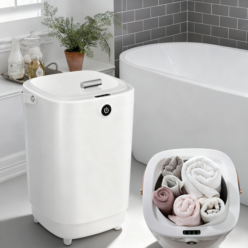 Towel Warmer For Bathroom, Luxury Spa Towel Warmers Quick Heating With 4 Timer Settings, Auto Shut Off, Perfect Gift For Home