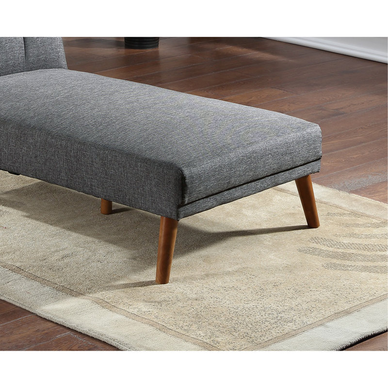Canapé en polyfibre 1pc, Bleu/gris