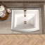 Nantucket Sinks 23 Inch Rectangular Drop-In Ceramic Vanity Sink-1287966624