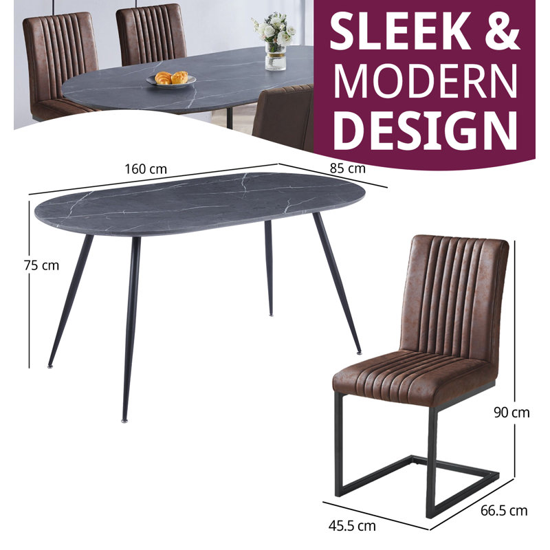 Mose 4 - Person Dining Set
