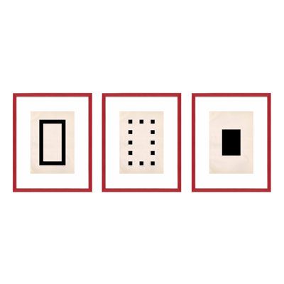 Construction Framed Graphic Art